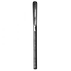 Bishop Gouge, Straight, 3.0 Mm Wide, 5 7/8" (15.0 Cm)